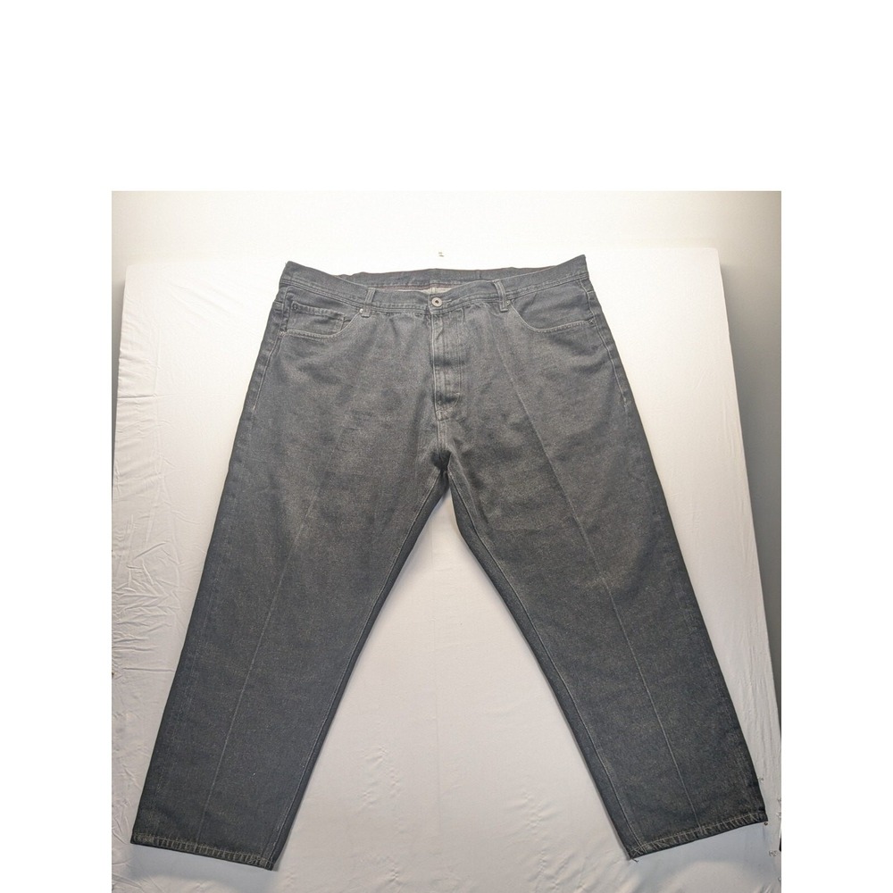Sean John Mens‎ 44x30 Black Denim Jeans Baggy Hip Hop Y2K Wide Straight Leg
